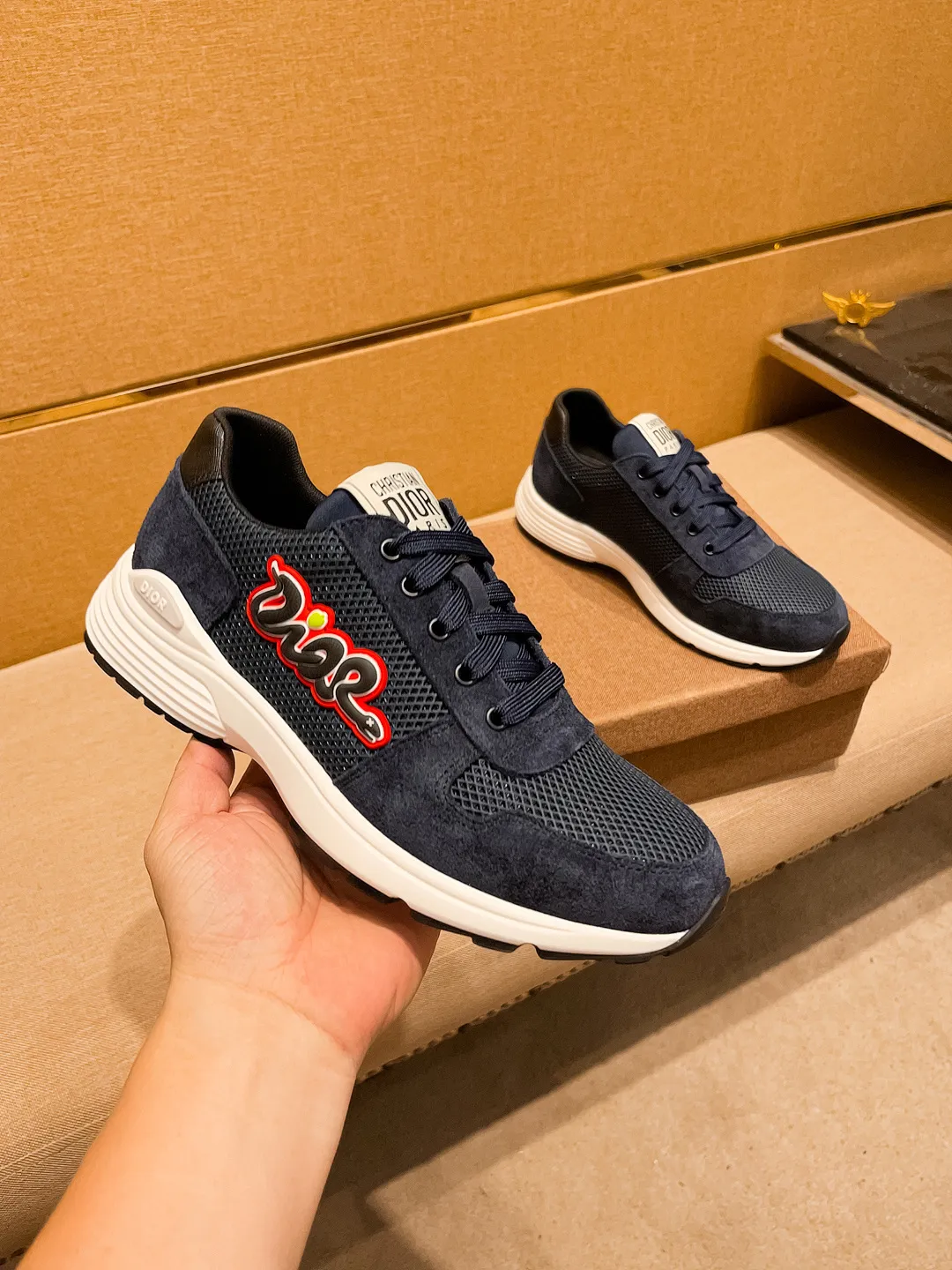 🚘🚘Factory batch 438💰👍[Dior]🔥🔝High-end brand of men's shoes official website 1:1 latest masterpiece: the upper is made of Italian official website original special technical cloth fabric 🔥original comfortable and breathable lining➕original designated non-slip outsole🔥making walking more convenient and comfortable! An exclusive new model, a stunning work, a beautiful 1:1 replica [color] compared to the official quality! Create a fashionable personality to set off your uniqueness! A must-have for trendy men! 🔥, sizes: 38-44. color:.     Multiple colors available🔥